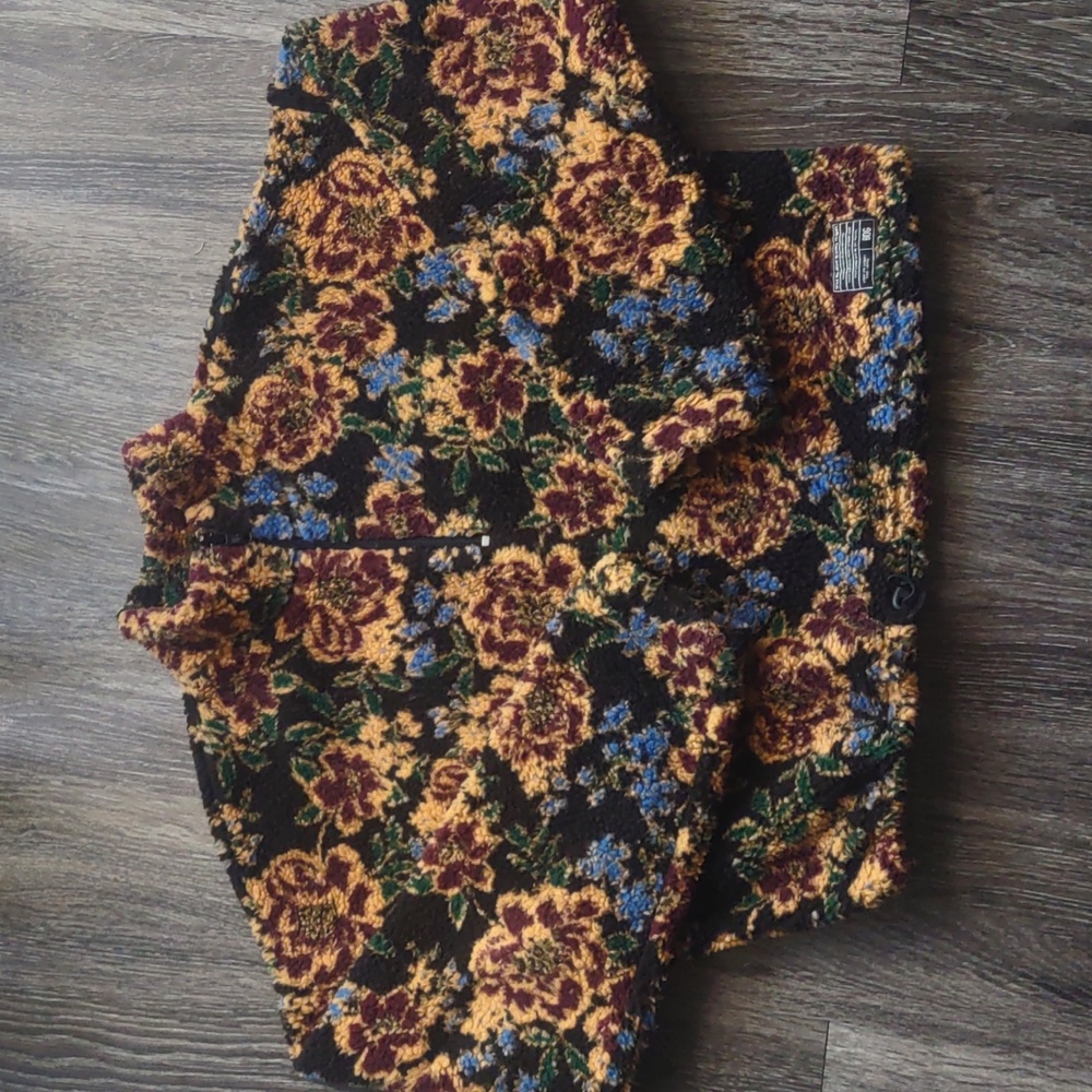 BDG Cropped Fleece Jacket
